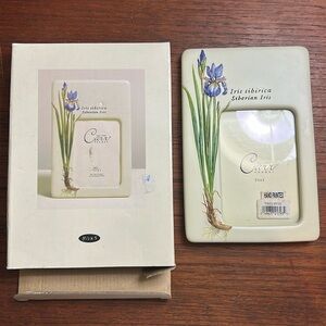 Carr Frames 3.5x5 Botanical Garden Iris Floral Picture Frame